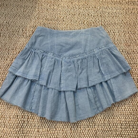 Free People Ruffles in the Sand Skirt - Picture 4 of 6